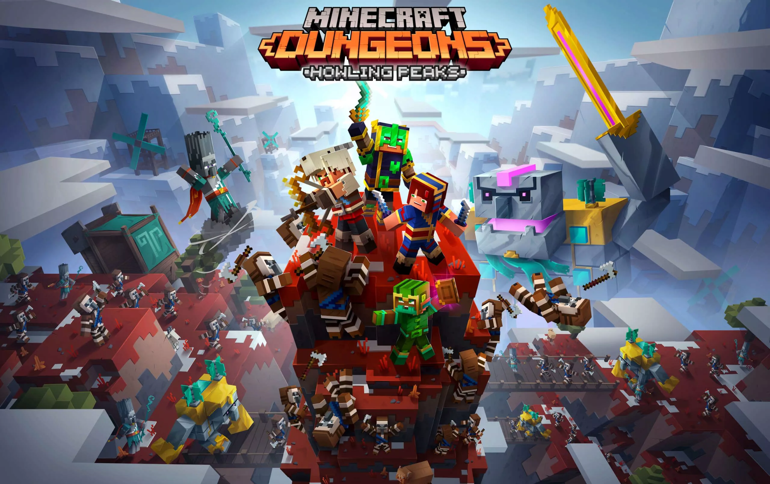 Popular Minecraft Dungeons HD