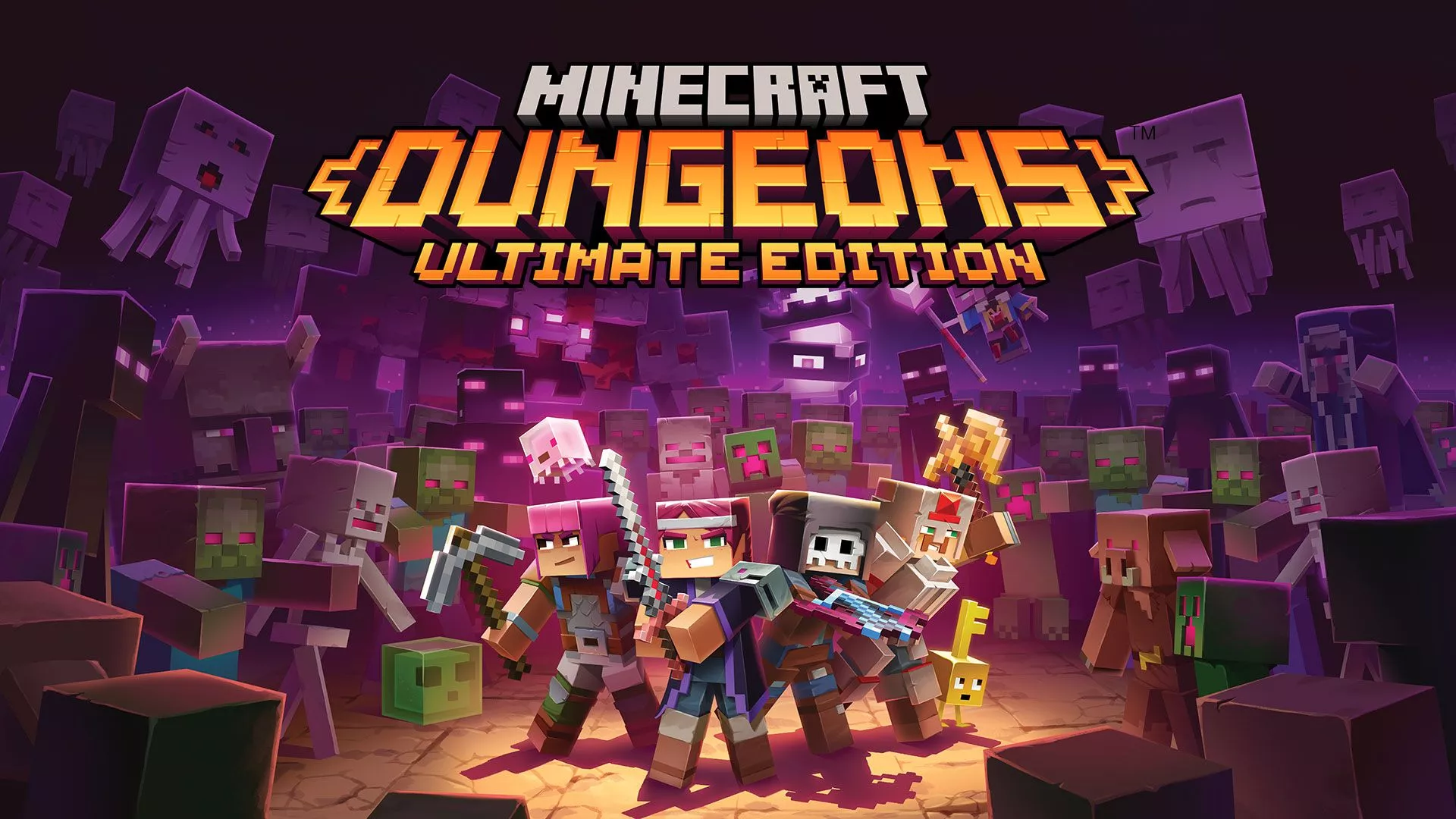 Video Game Minecraft: Dungeons HD Wallpaper