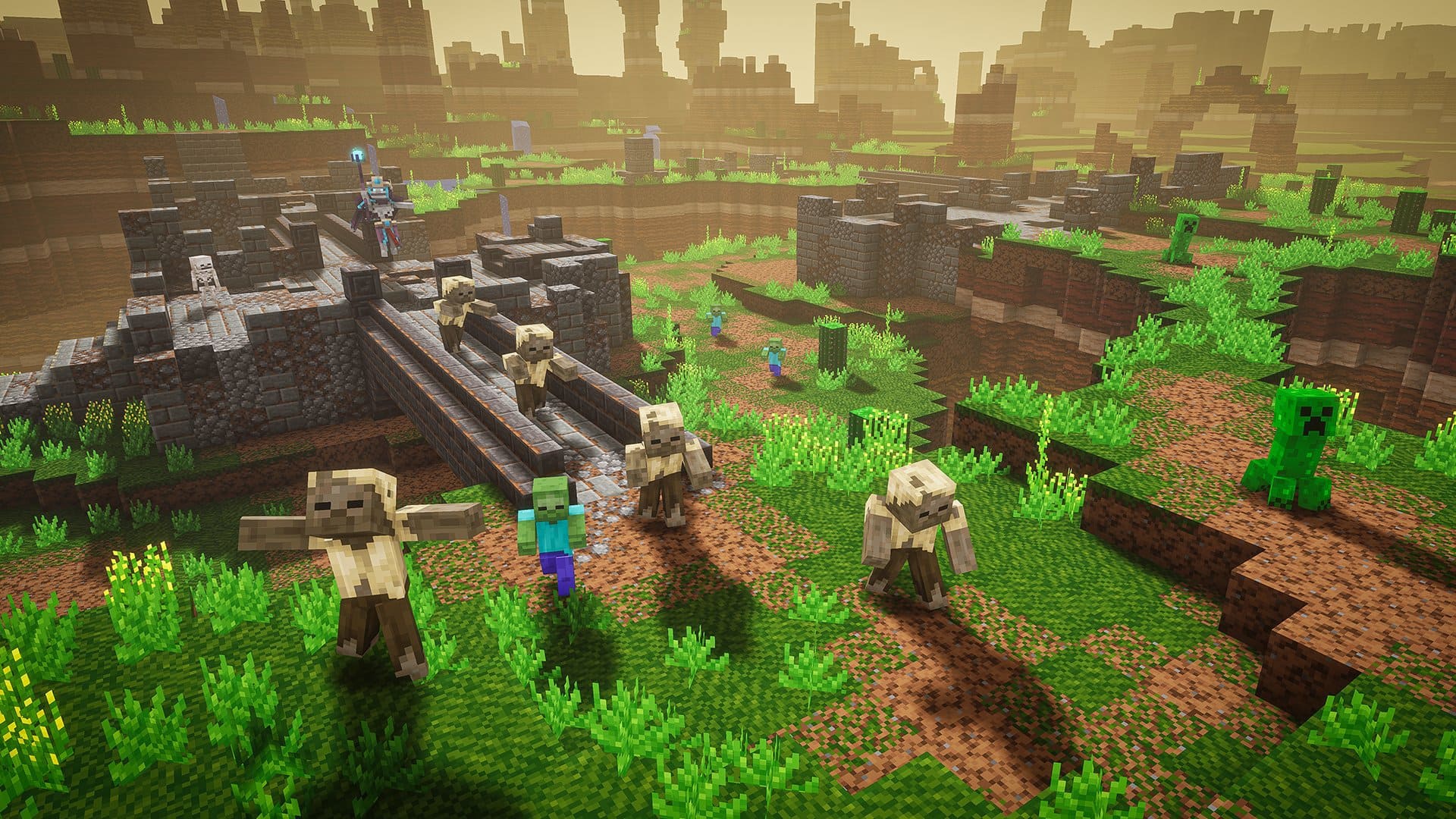 Minecraft Dungeons Wallpaper 4k + HD