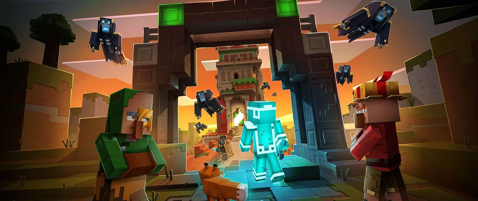 Minecraft dungeons xbox and 2025 pc