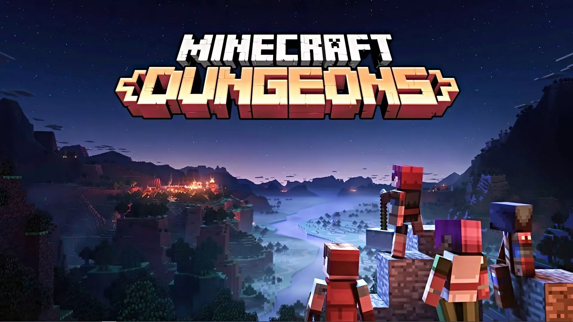 Minecraft Dungeons Theme for Windows 10