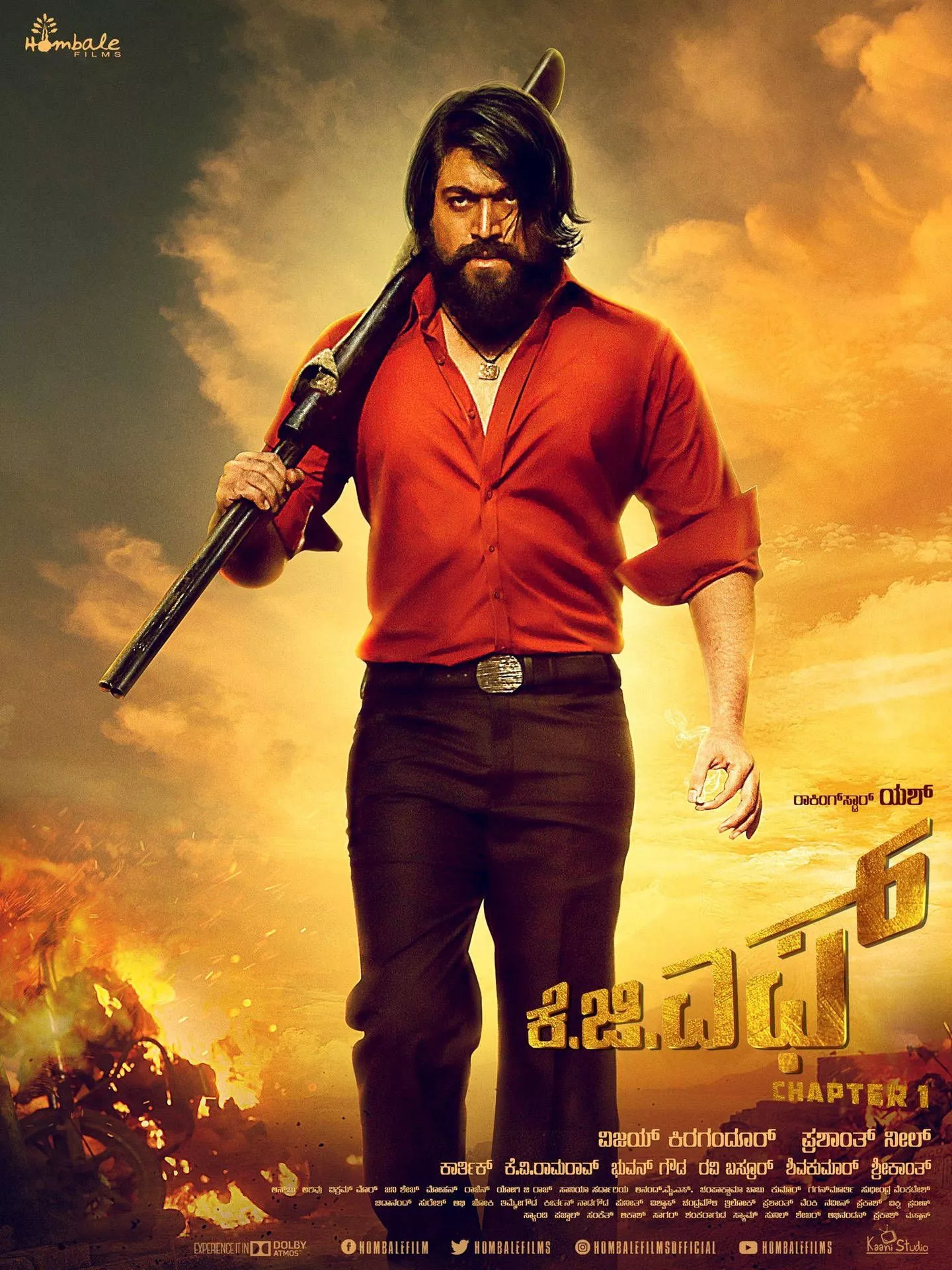 Download KGF Yash Poster Wallpaper