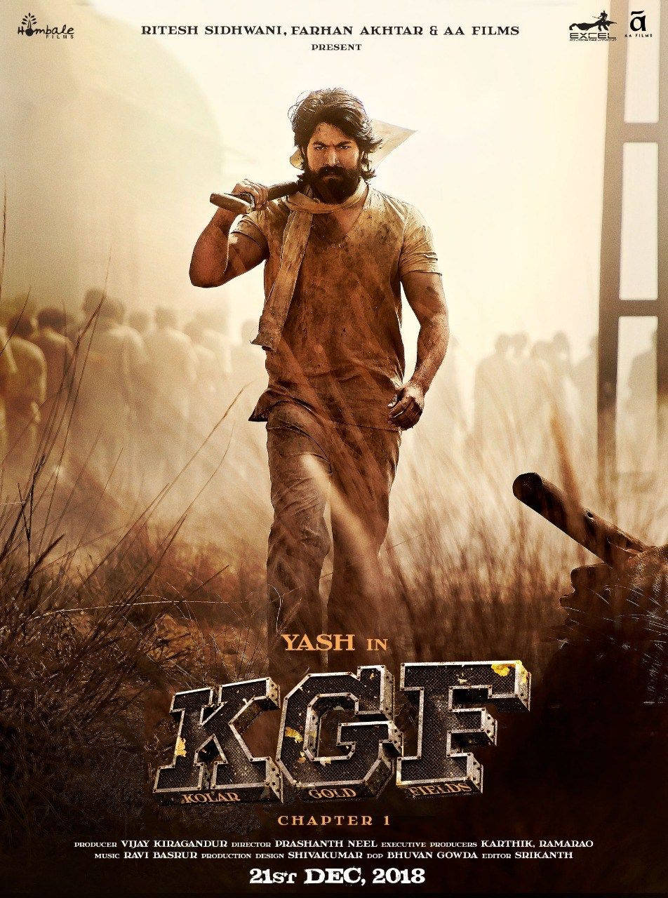 Kgf Chapter 1 Rocky With Shovel
