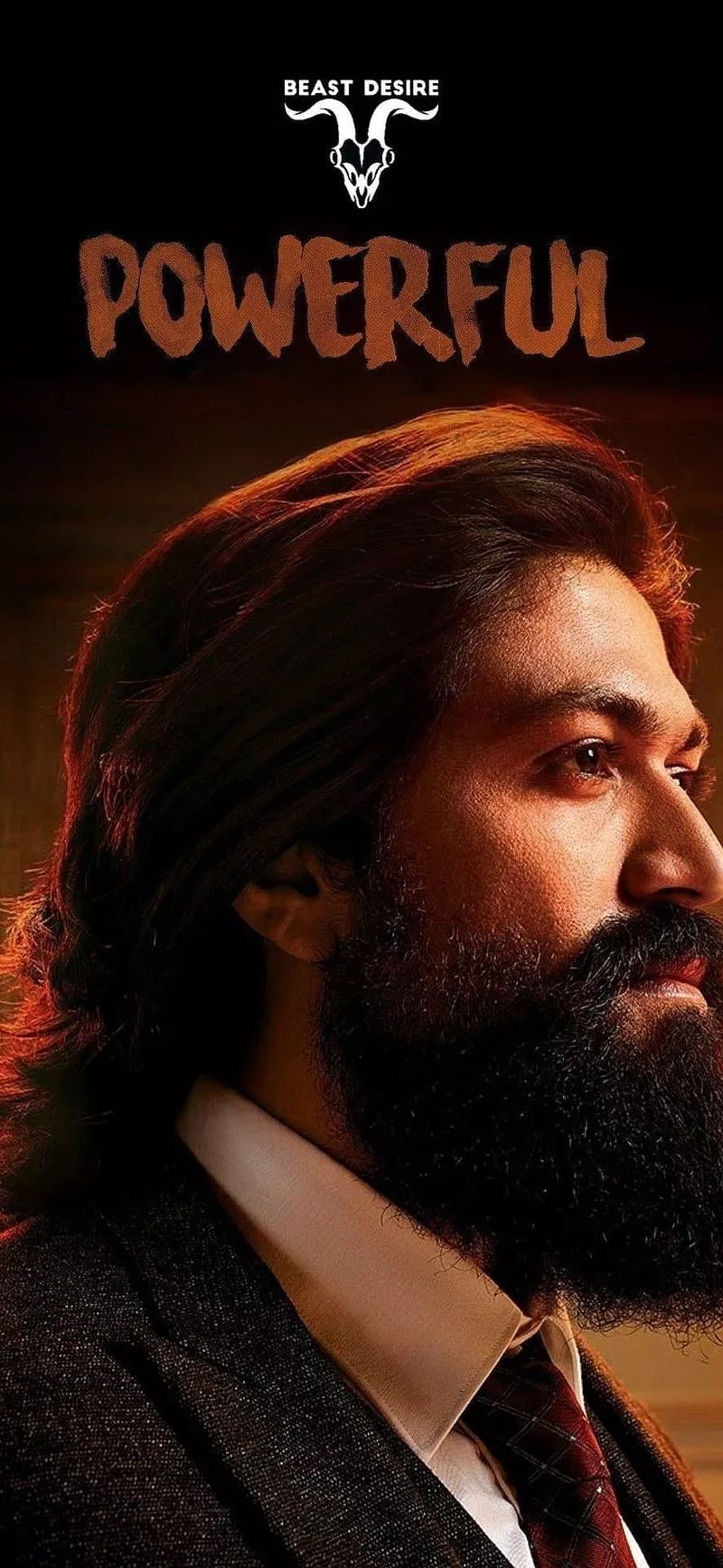 KGF Rocky Yash, attitude, beard, kgf
