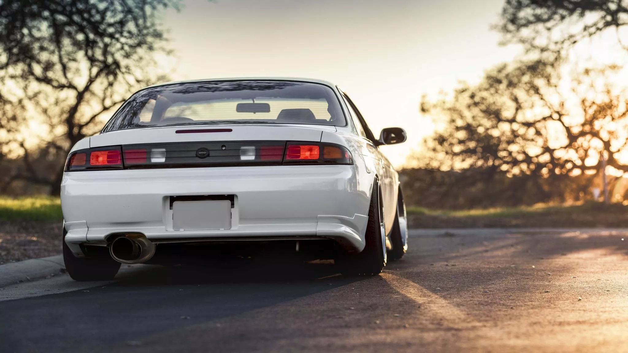 Wallpaper Silvia, Nissan, white, jdm