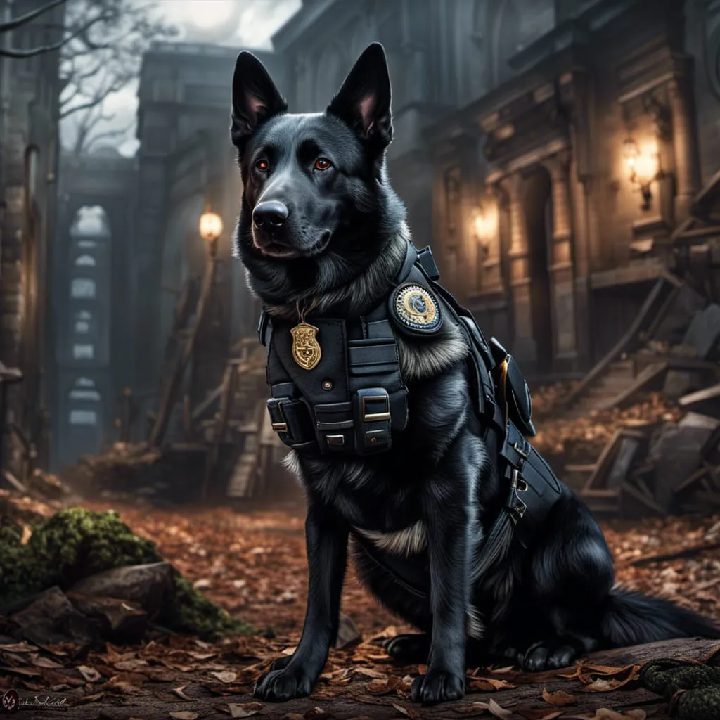 K9 police dog police dog