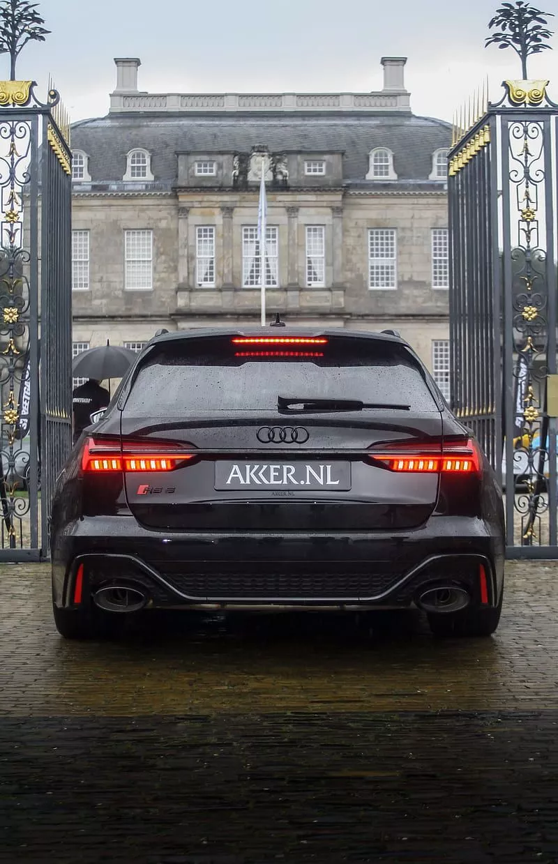 Rs6 2020 c8, audi, black, car, HD phone