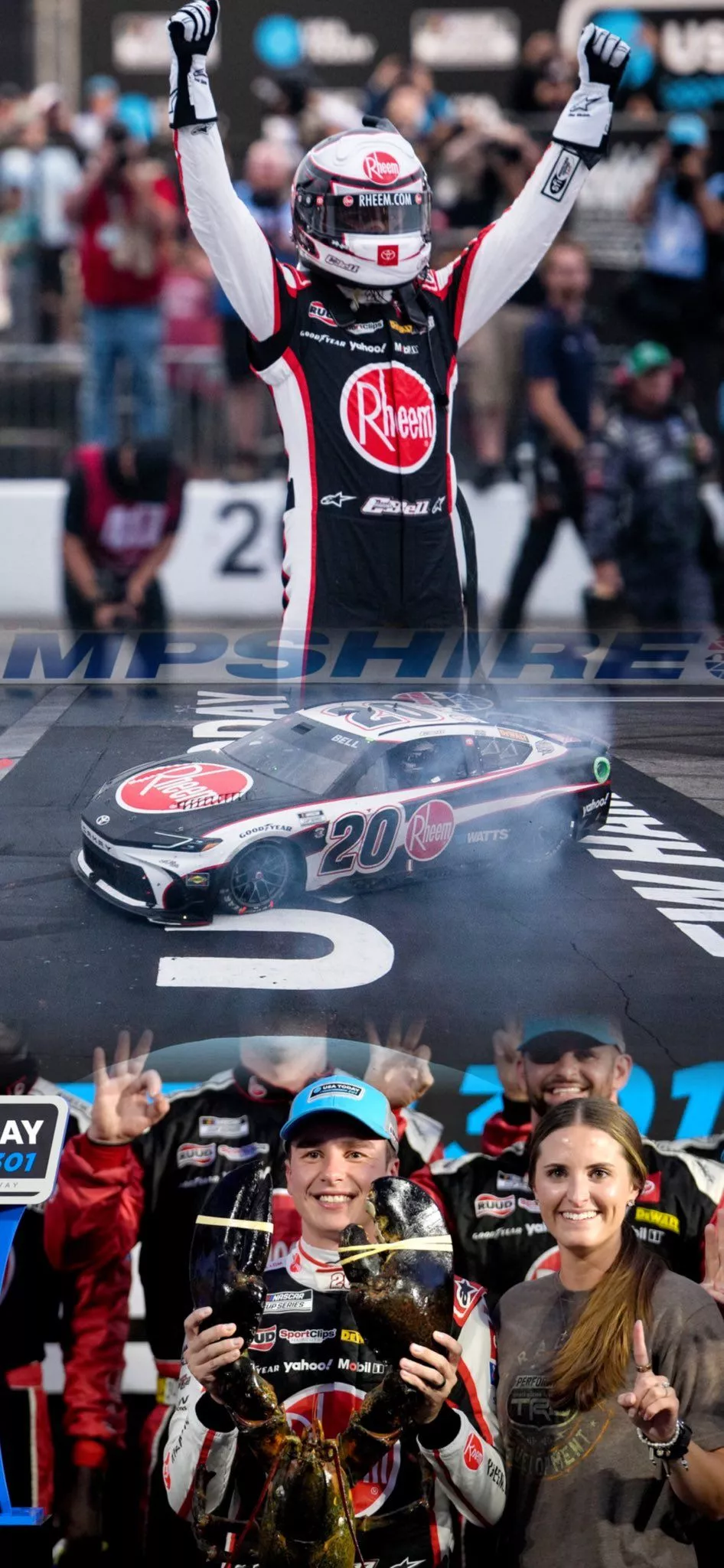 It's a double dose of Christopher Bell