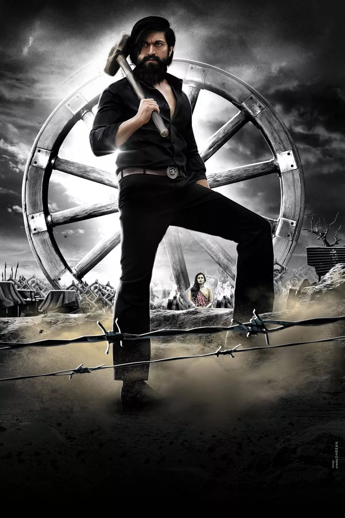 Download free K.g.f 2 Dark Poster