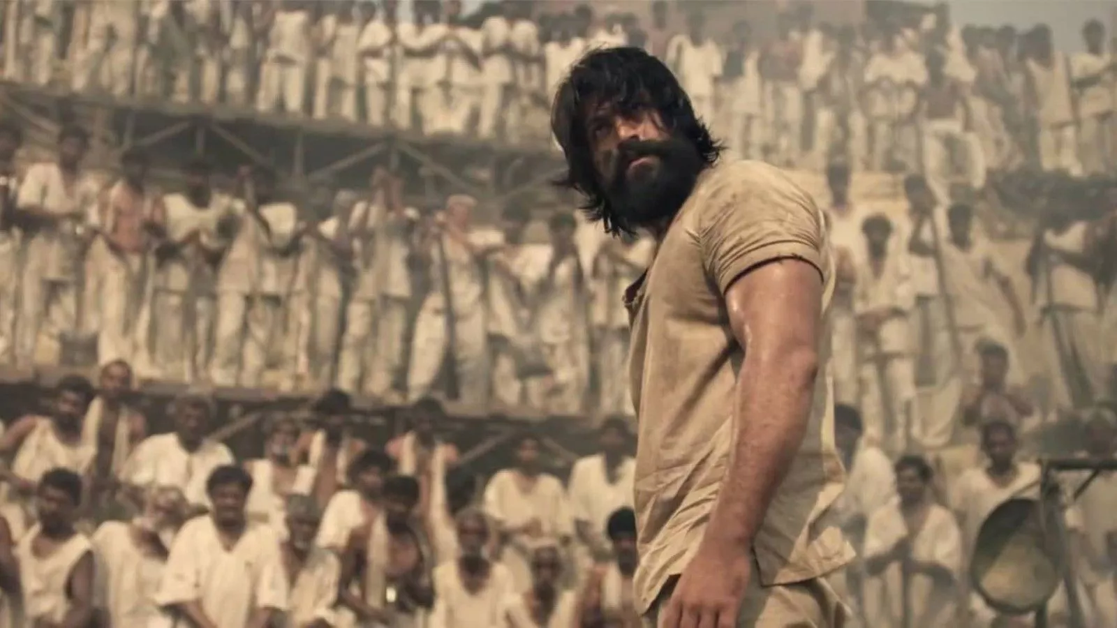 KGF Yash HD Wallpaper. HD Wallpaper
