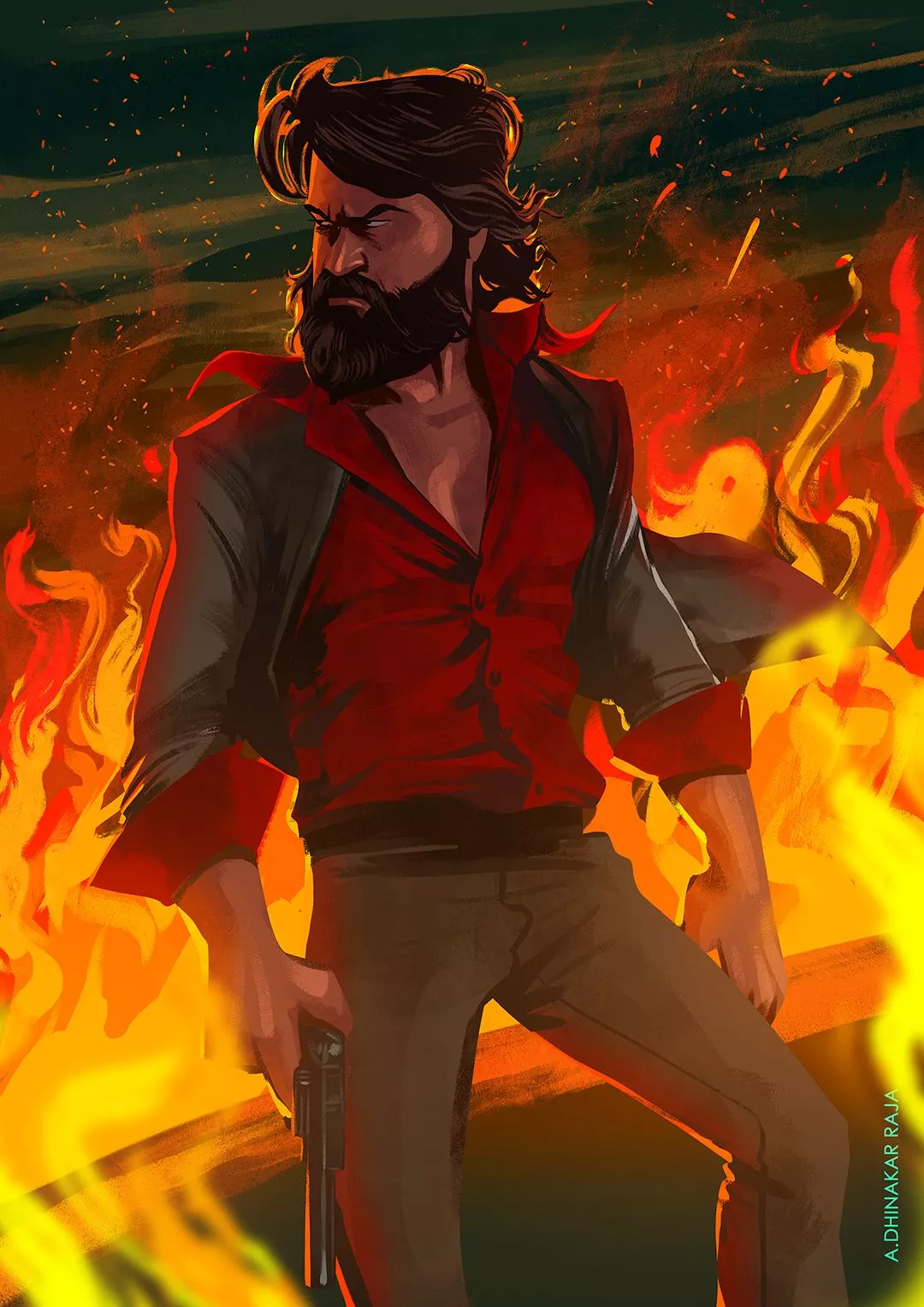 Art of Dhina Chapter 2 fan
