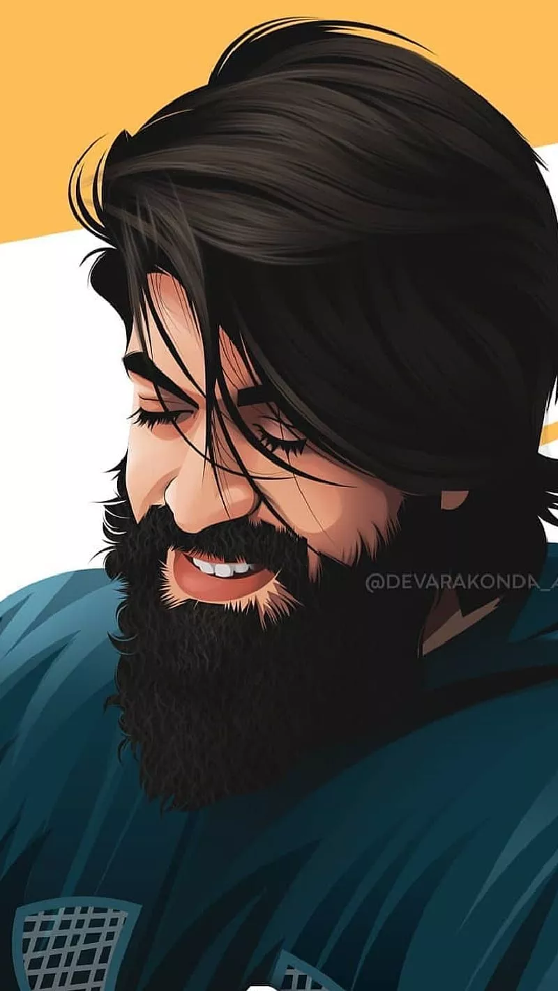KGF 2, actor, beard man, bee, yash, HD