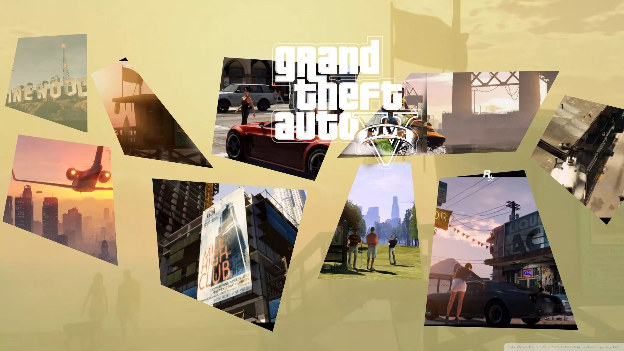 GTA V Rockstar Games Ultra HD Wallpaper