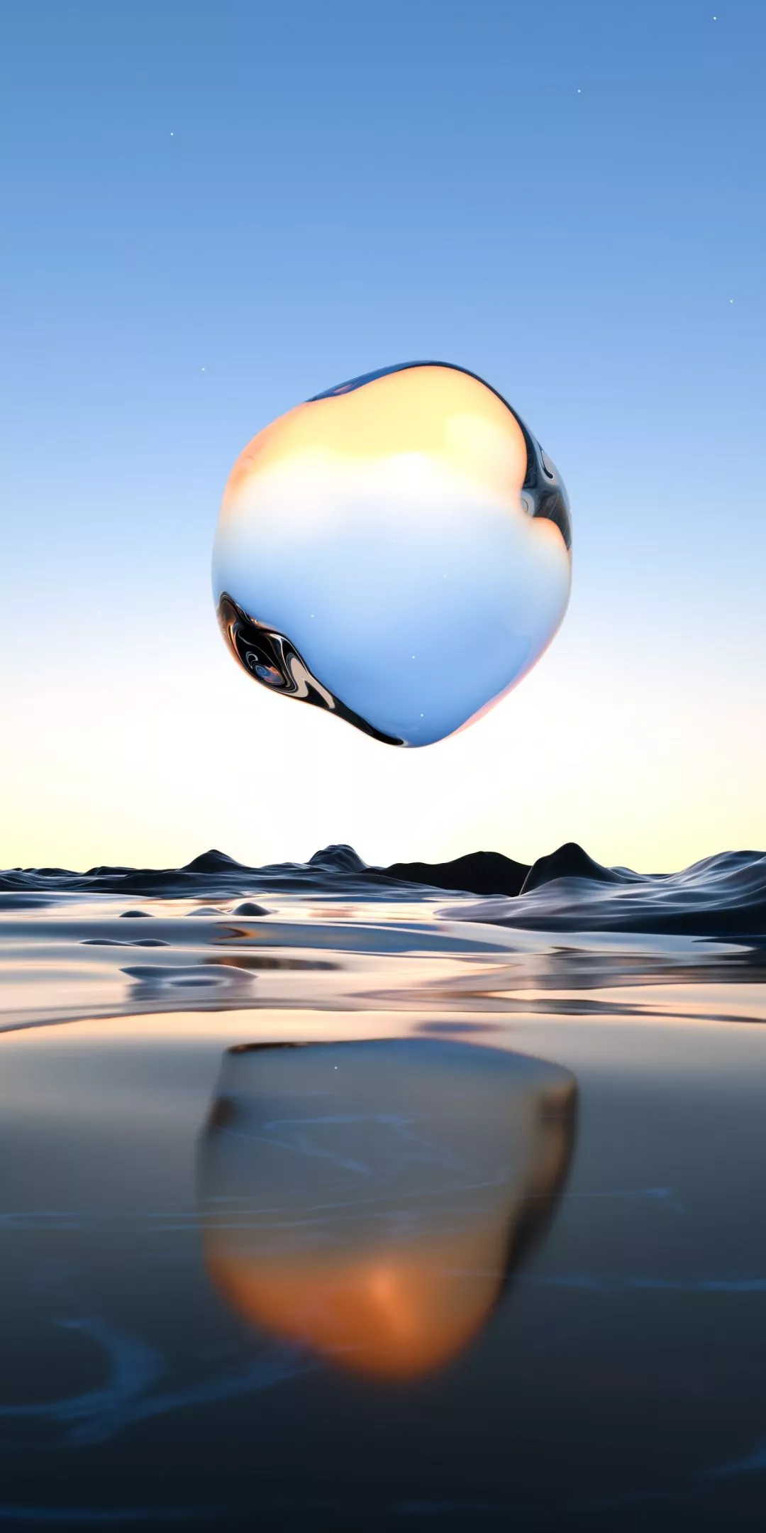 Glass Wallpaper 4K, Droplet, Surreal
