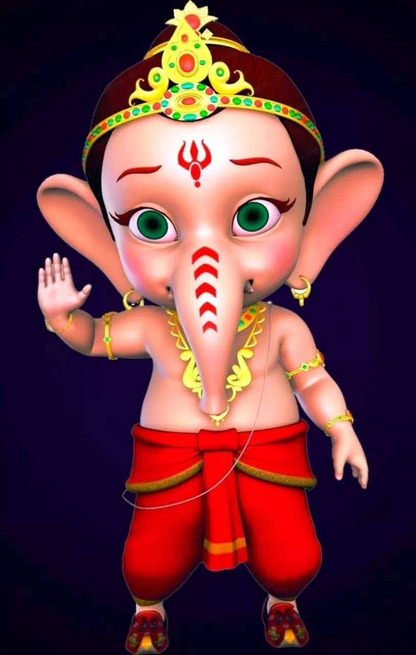 Bal Ganesh Wallpaper