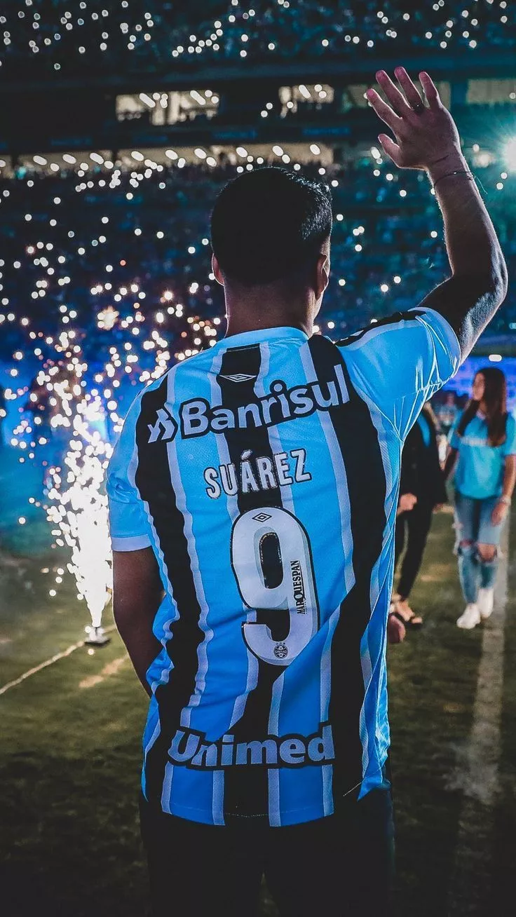 Luis Suárez Grêmio Wallpaper 4K