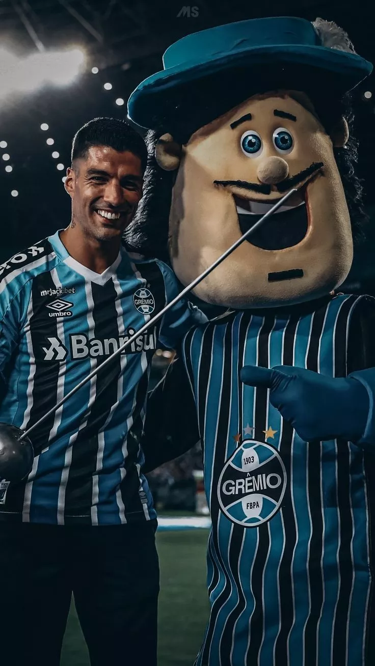 Luis Suárez Grêmio Wallpaper 4K