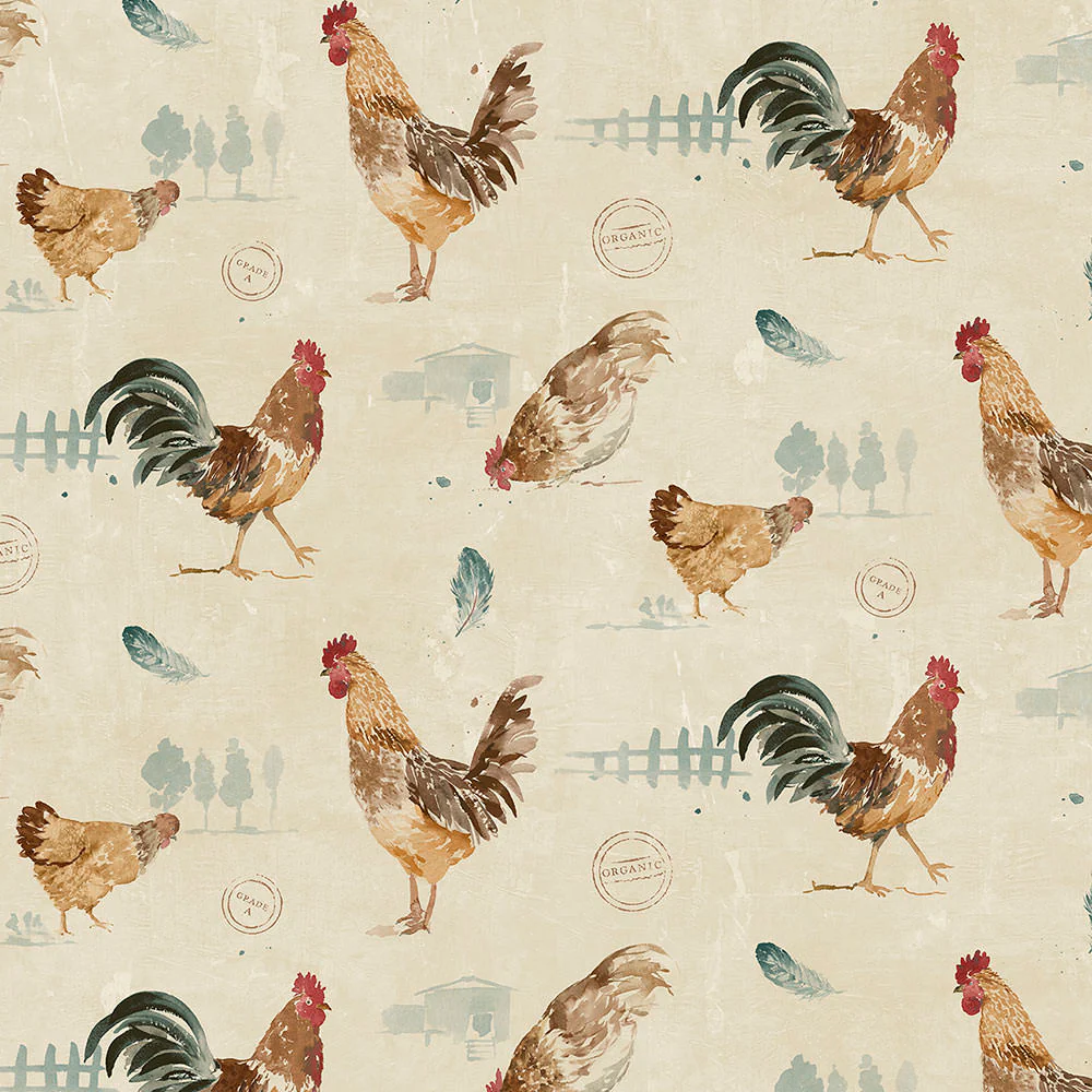 Norwall Wallpaper Fresh Chicken FK34434