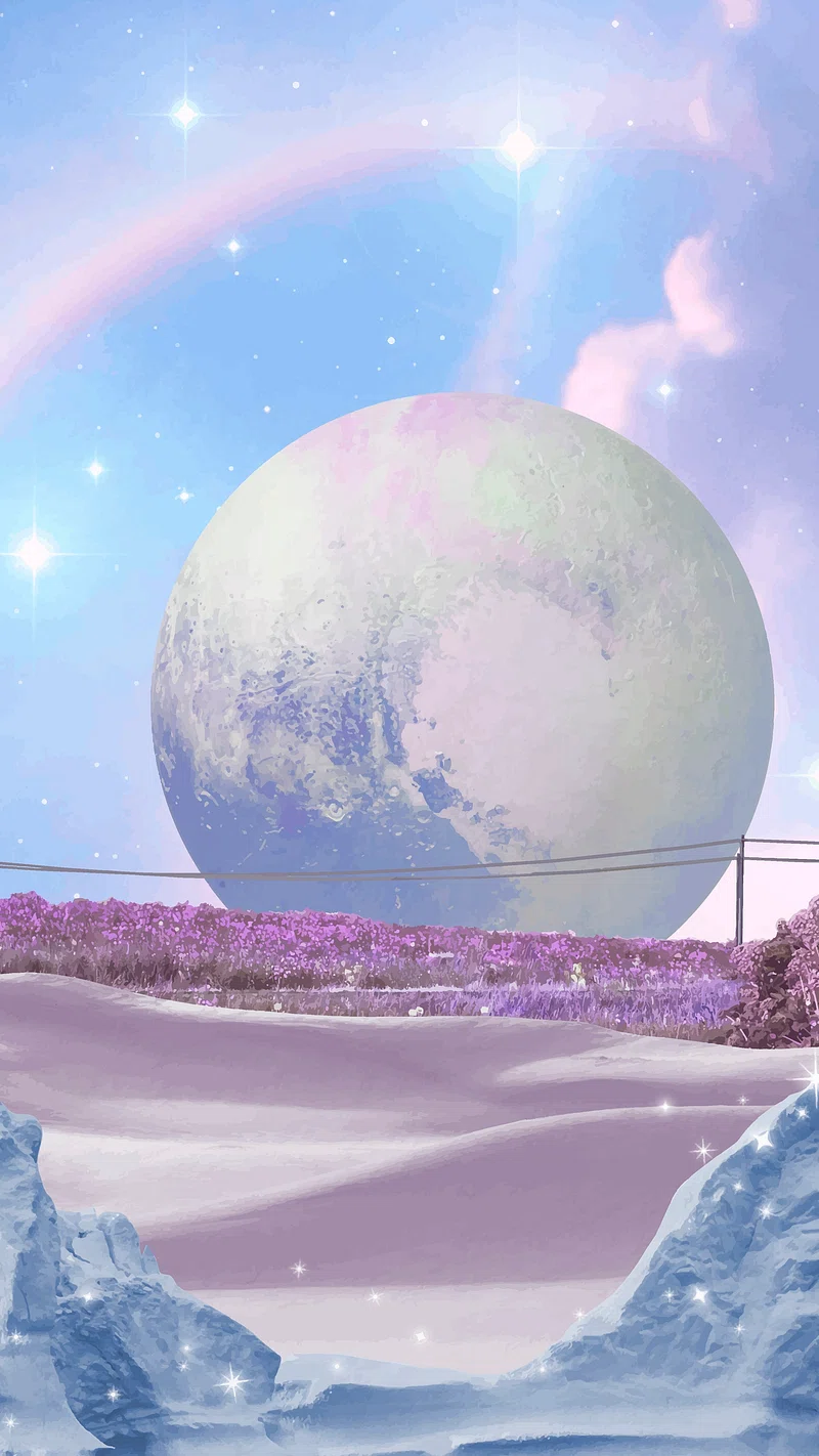 Galaxy collage art desktop wallpaper