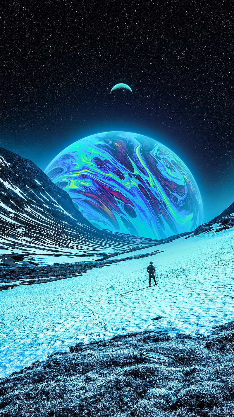 Frozen Space, Geoglyser, Ice, Icy