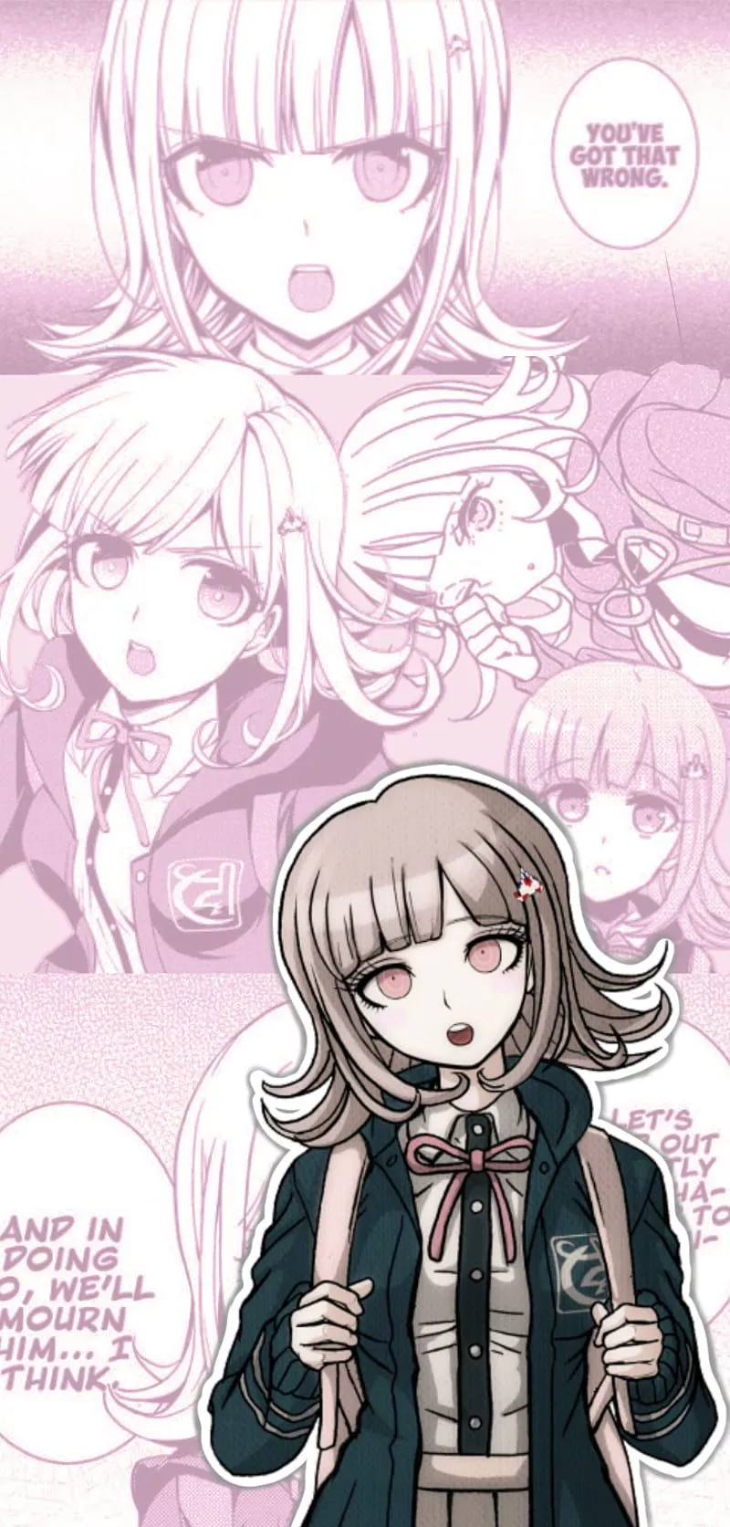 Danganronpa Nanami, danganronpa 2, HD phone wallpaper