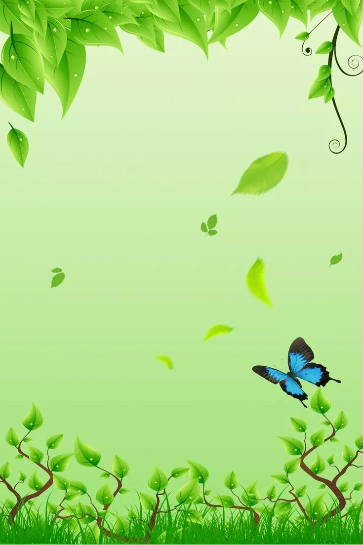 Green Small Fresh And Elegant Light