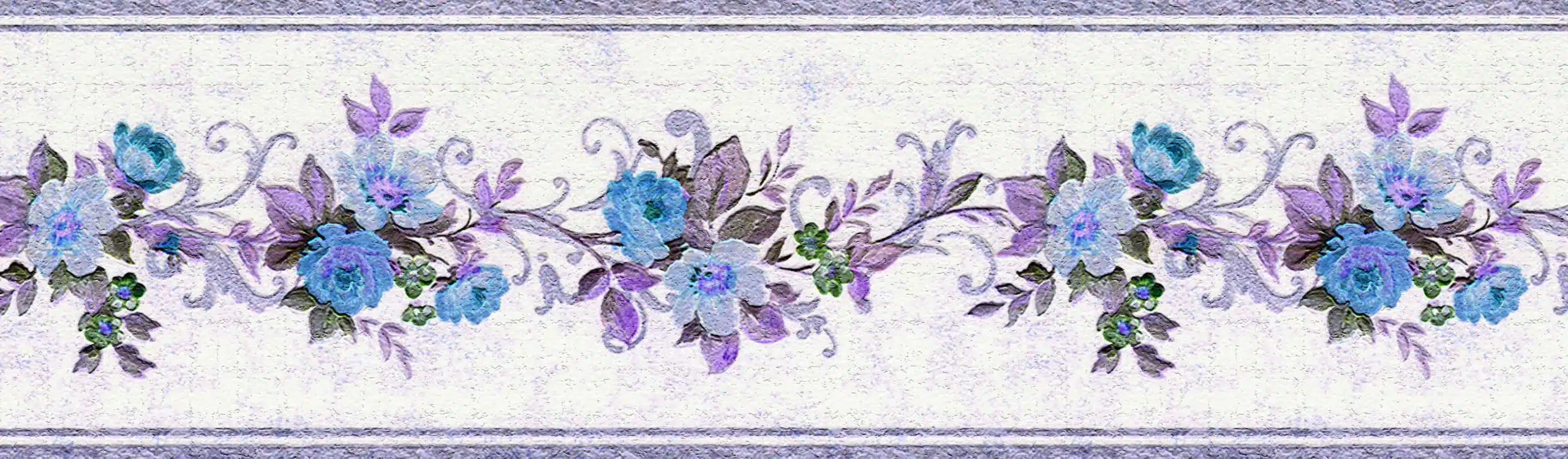 Wallpaper Border Purple