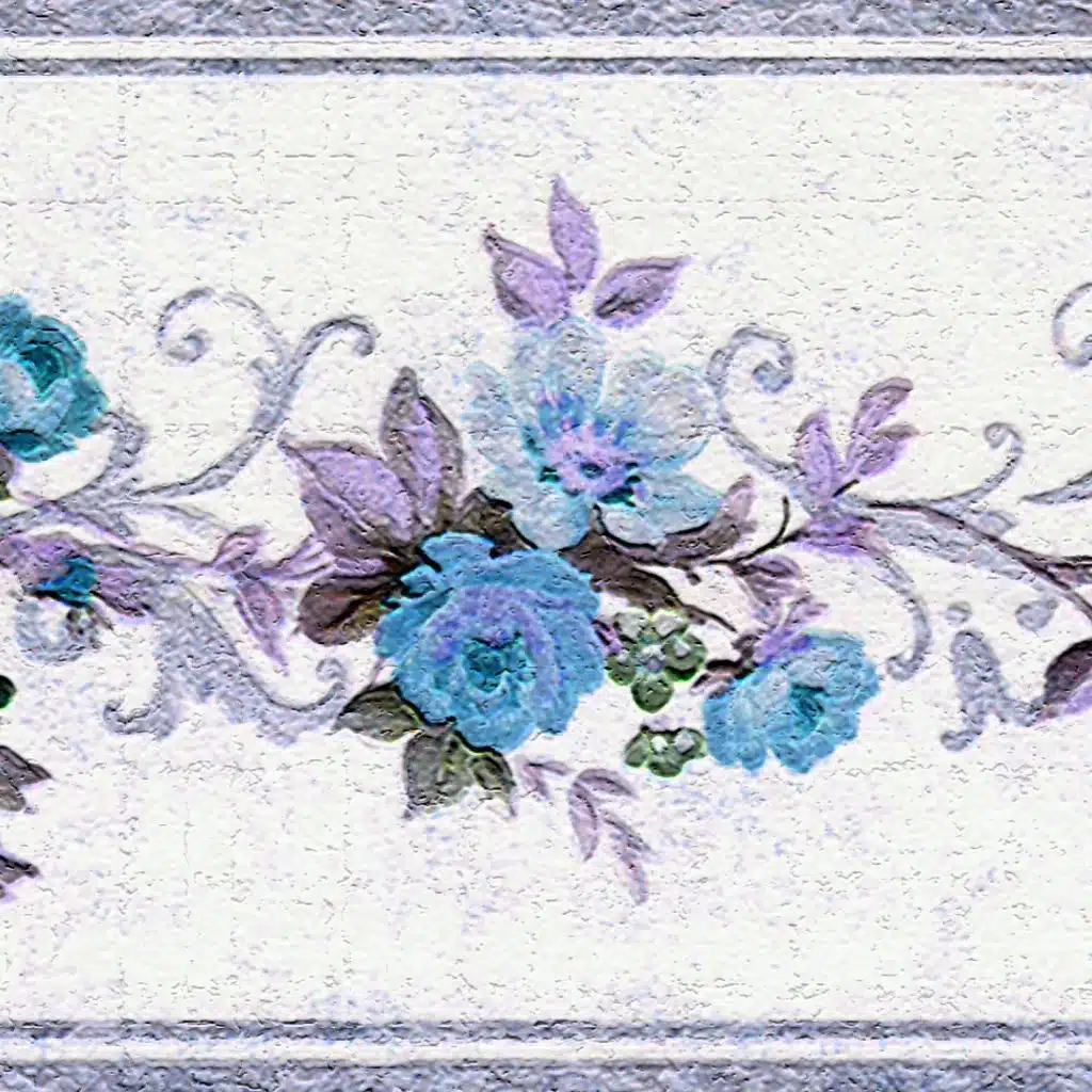 Wallpaper Border Purple