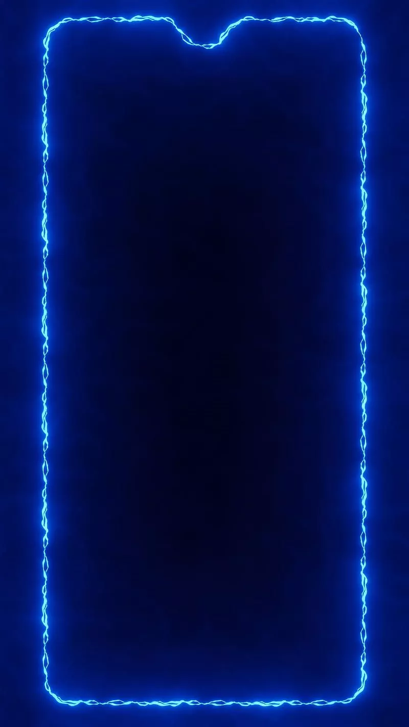 HD dark blue border wallpaper