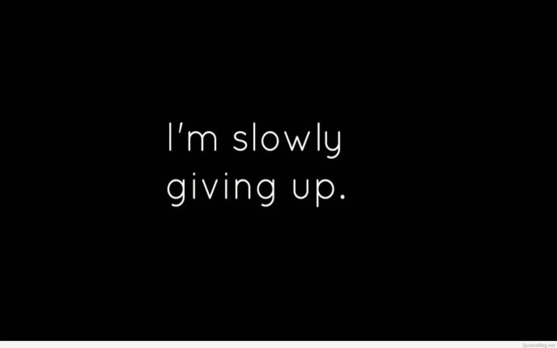 Depression Quote Wallpaper