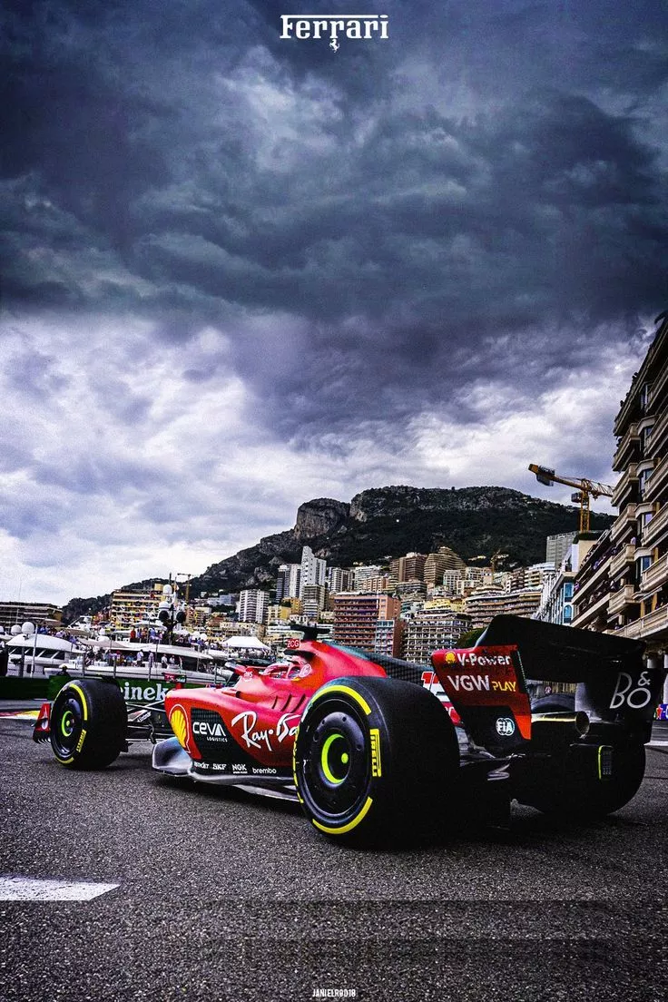 Ferrari F1 Wallpaper: Monaco Edition