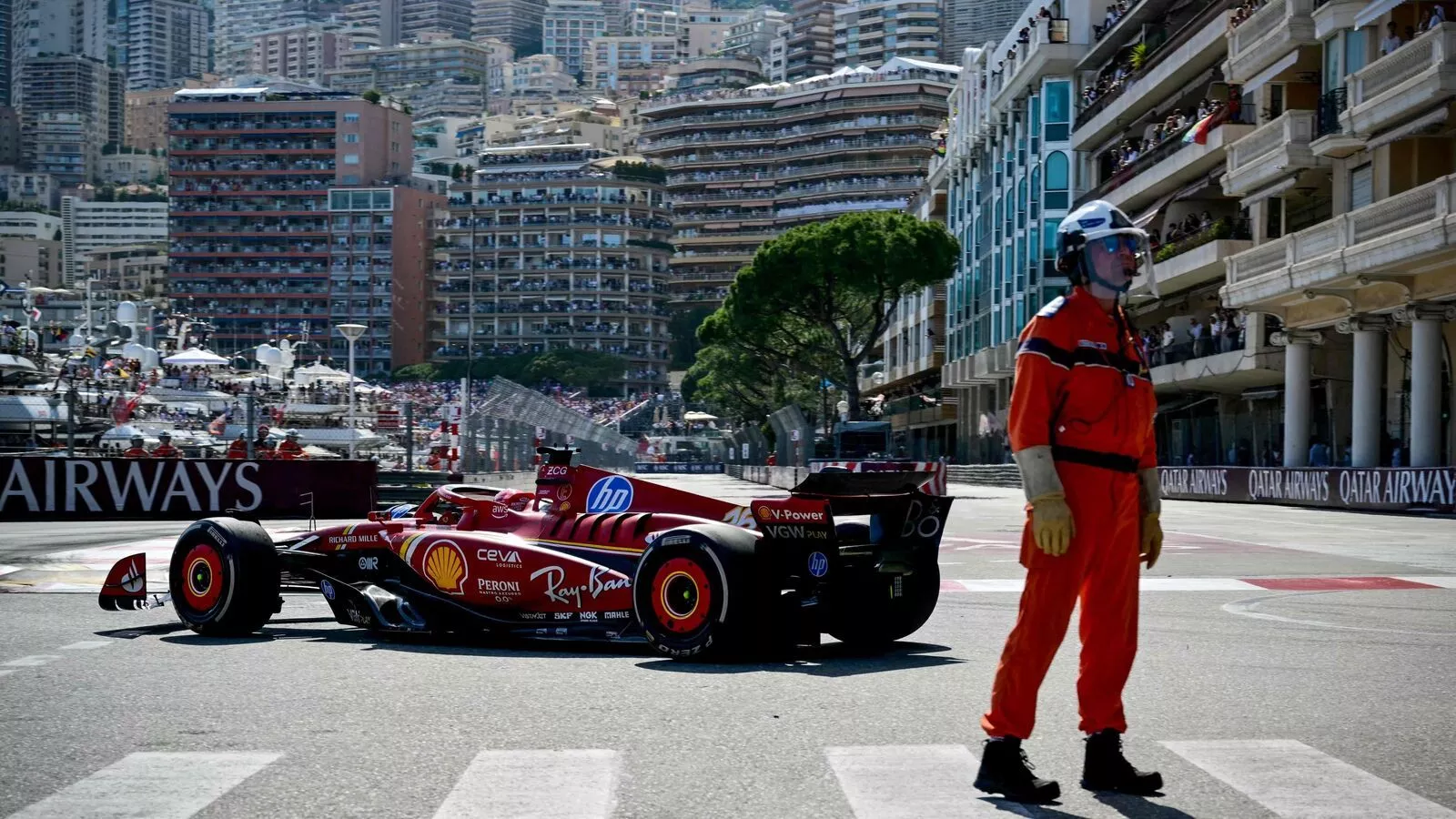 Charles Leclerc wins F1 Monaco GP