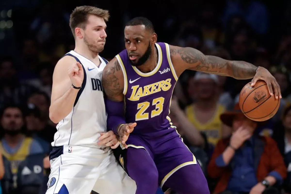 Luka Doncic almost beat Lebron James