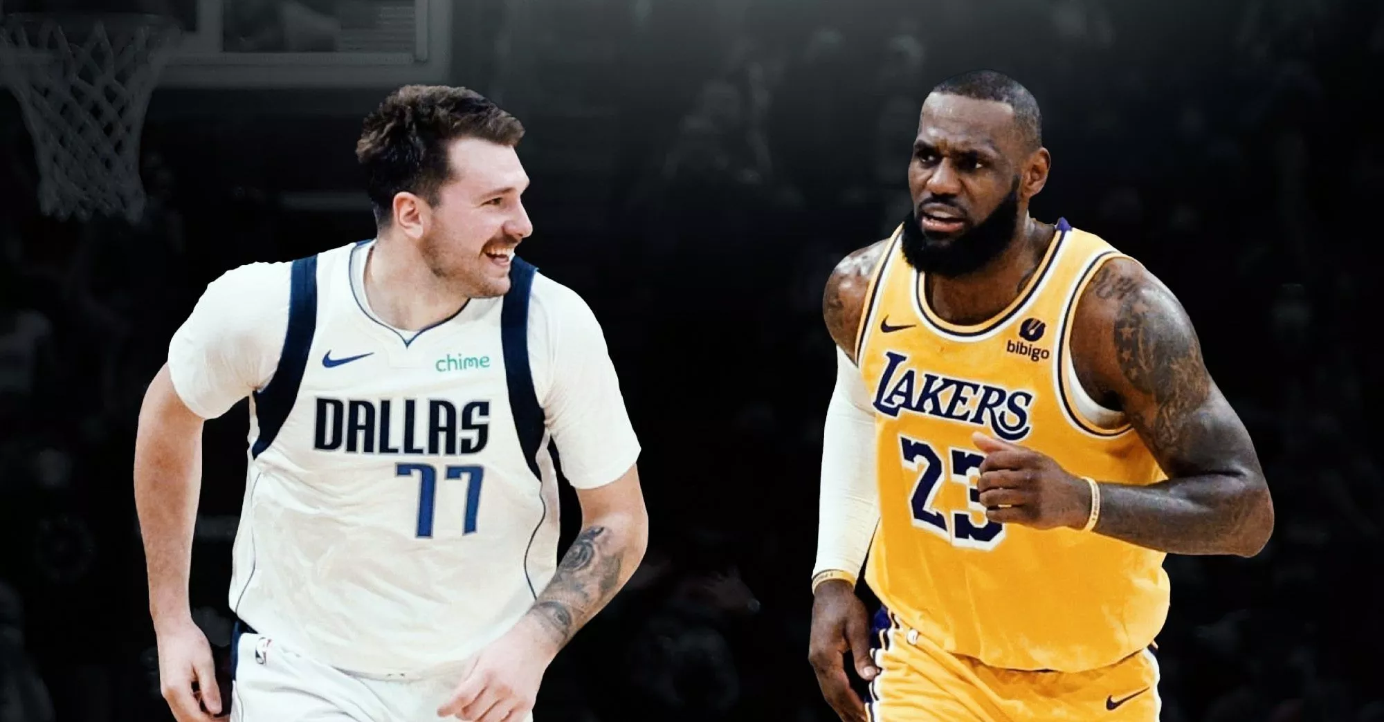 LeBron James Pays Luka Doncic