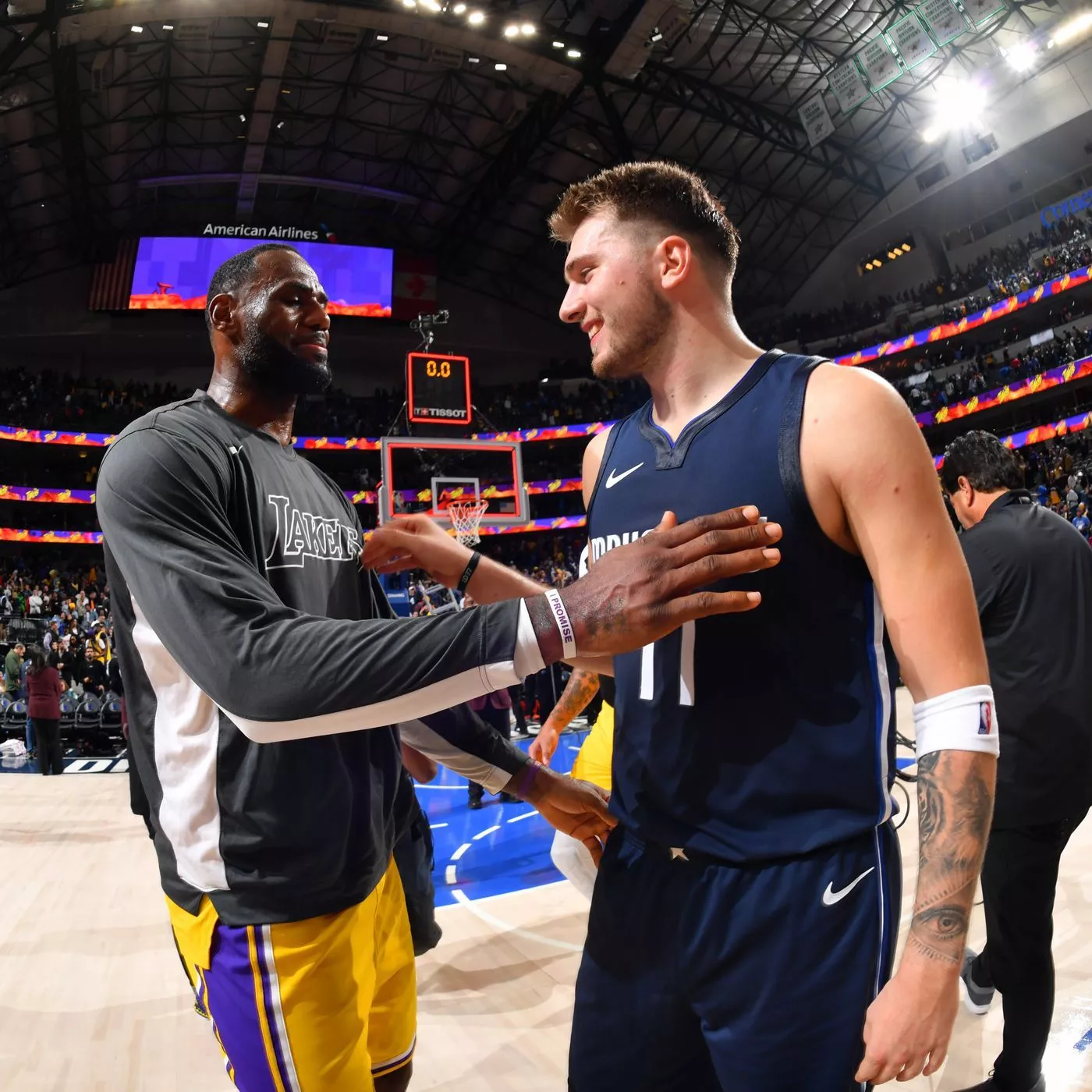 LeBron James vs. Luka Doncic reminded