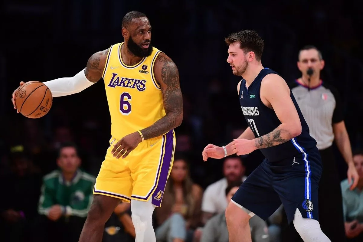 LeBron James Team Up With Luka Doncic