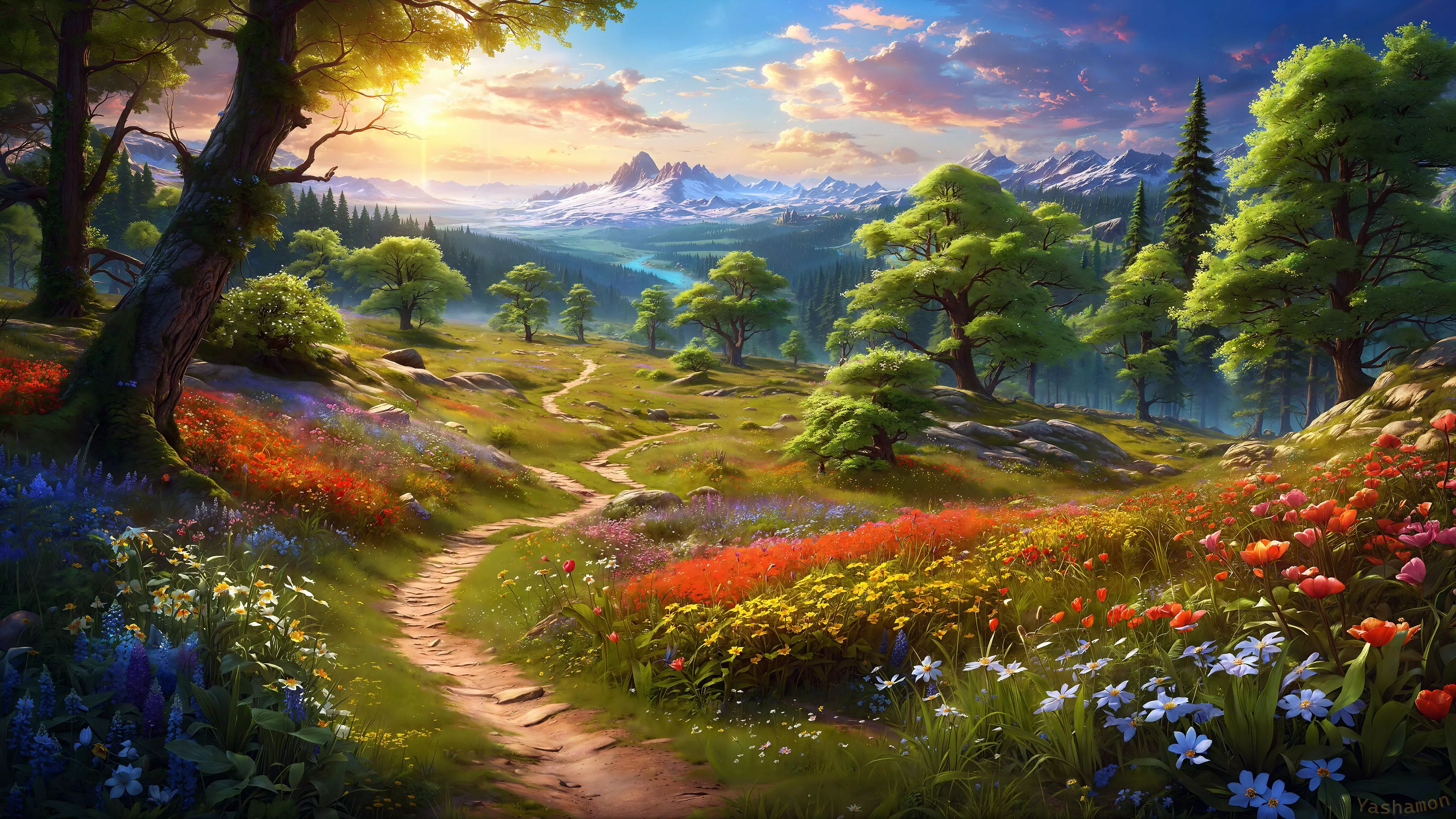 Nature Landscape 4k Ultra HD Wallpaper