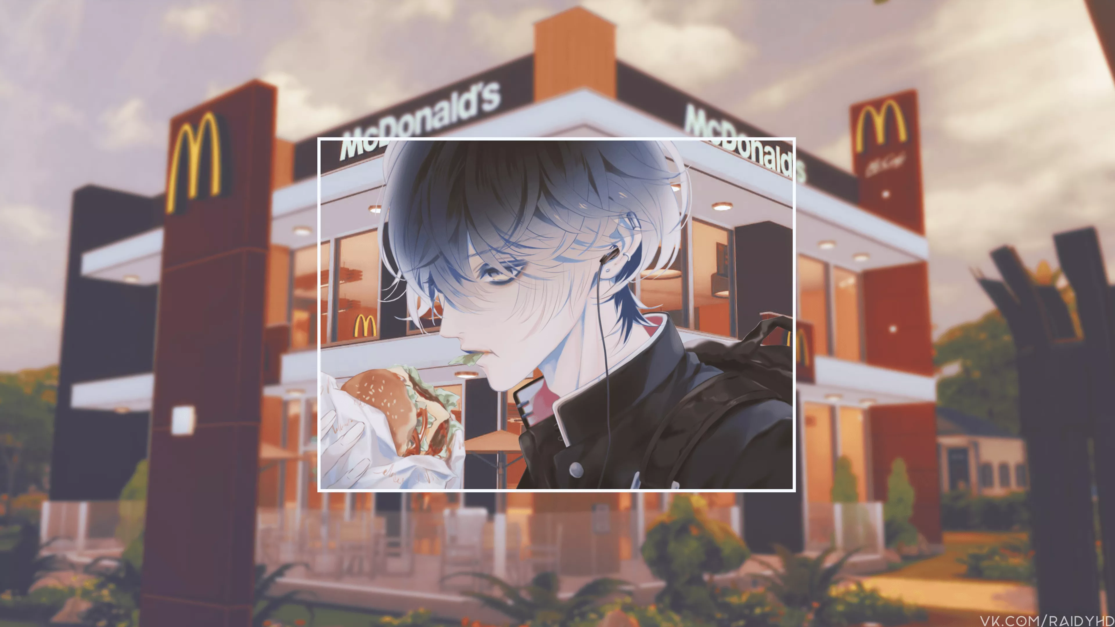 Download Blue Hair Anime Boy Anime Boy