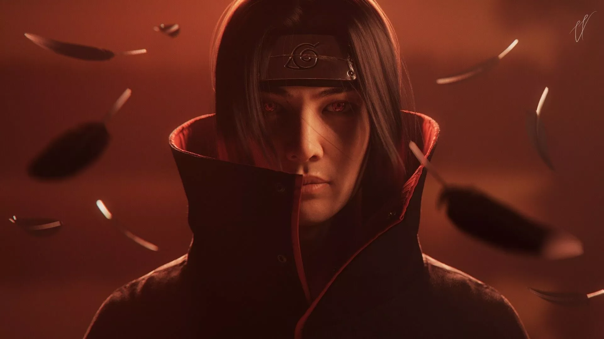 Itachi Uchiha Cool Art Wallpaper, HD Anime 4K Wallpaper, Image and Background