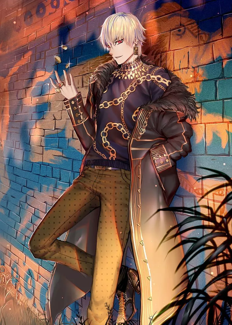 red eyes, Anime, HD phone wallpaper