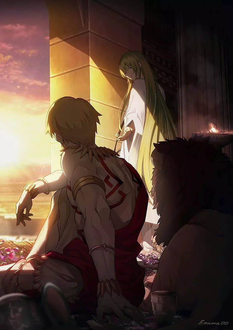 Gilgamesh Fate, anime, fate extra, fate