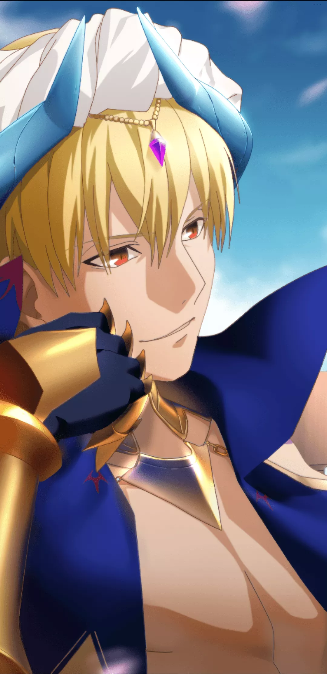 Gilgamesh (Fate Series) Phone Wallpaper