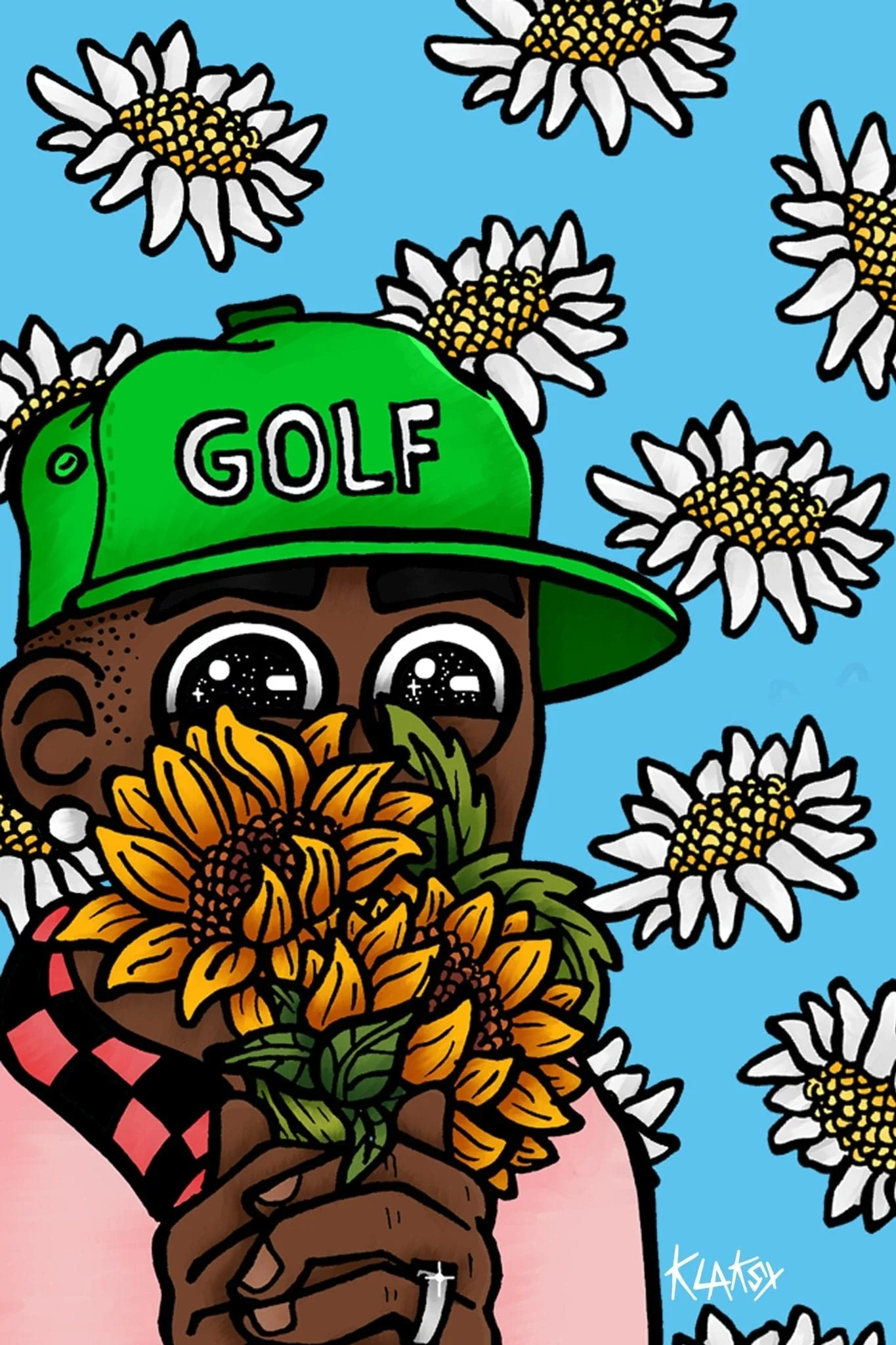 Flower Boy' Anime Poster