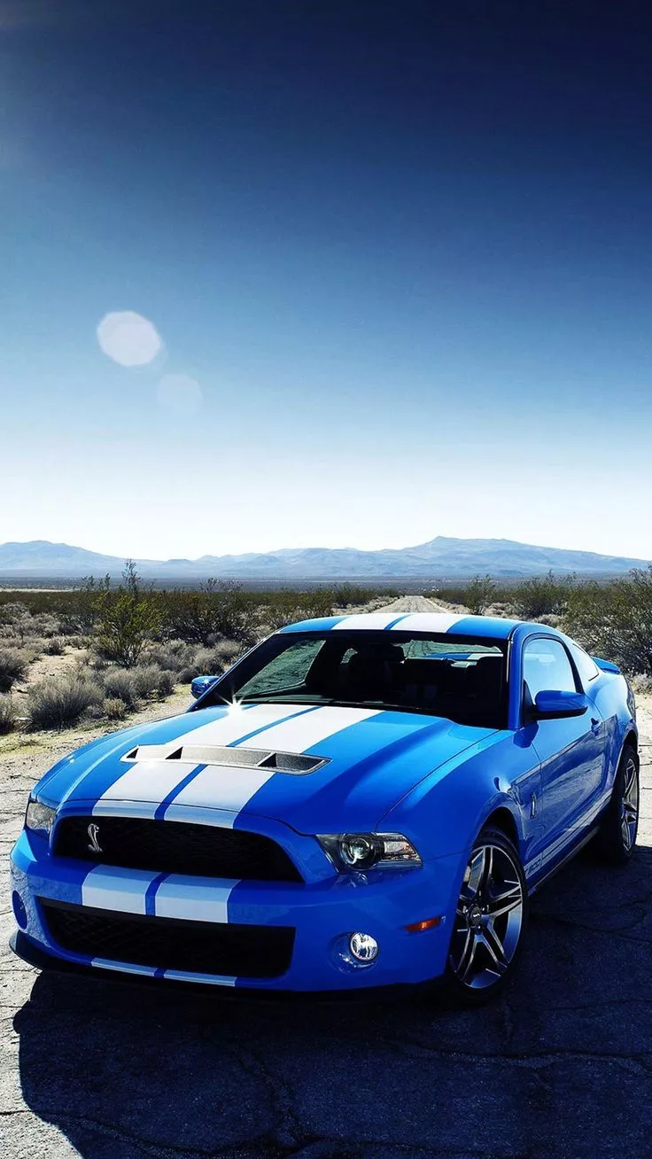 Speed Ford Car iPhone 8 Wallpaper