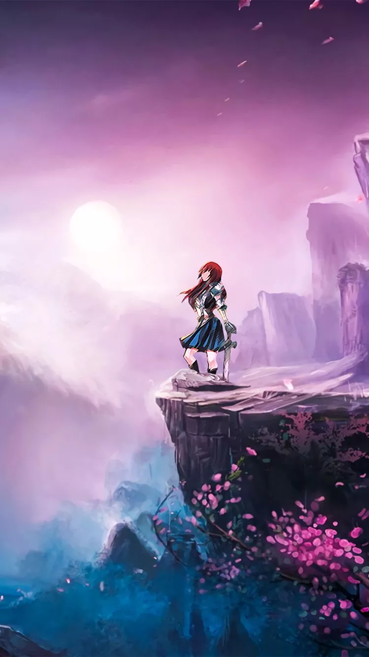 Anime Girl Spring Japan Art