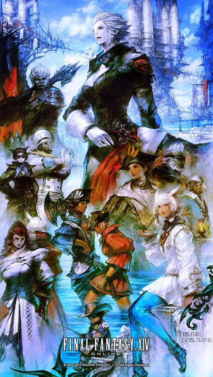 Limsa Lominsa Promo Art Fantasy
