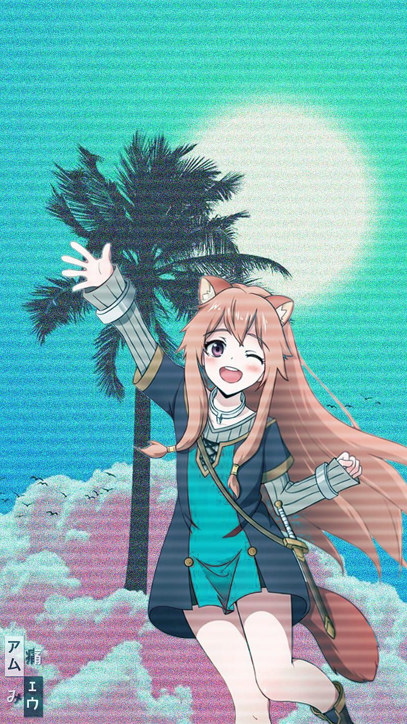 Raphtalia Chan, aesthetic, blue, cute