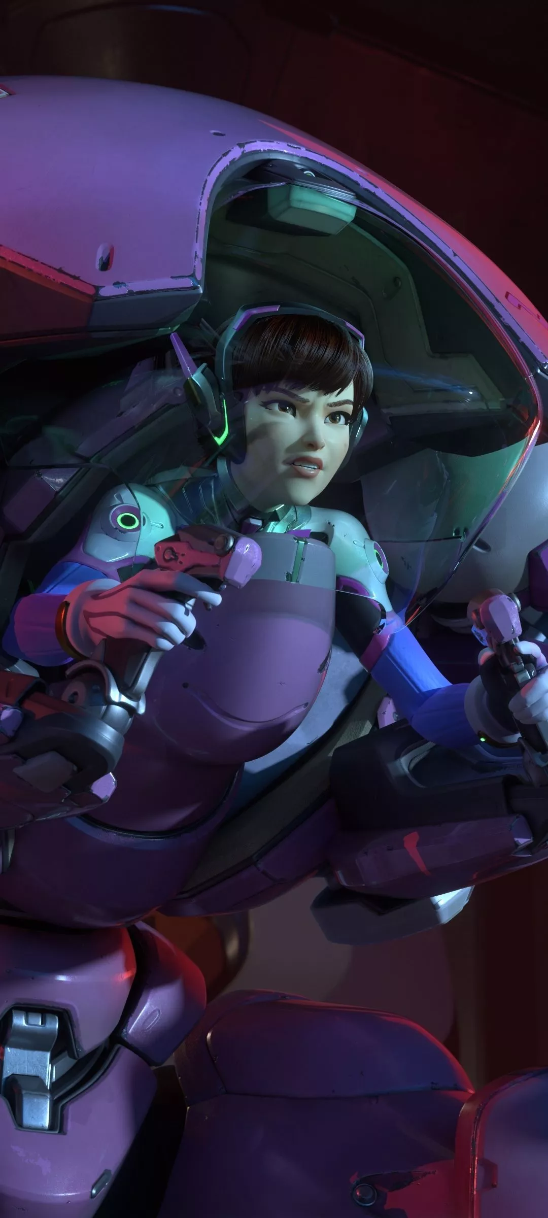 D.Va (Overwatch) Phone Wallpaper