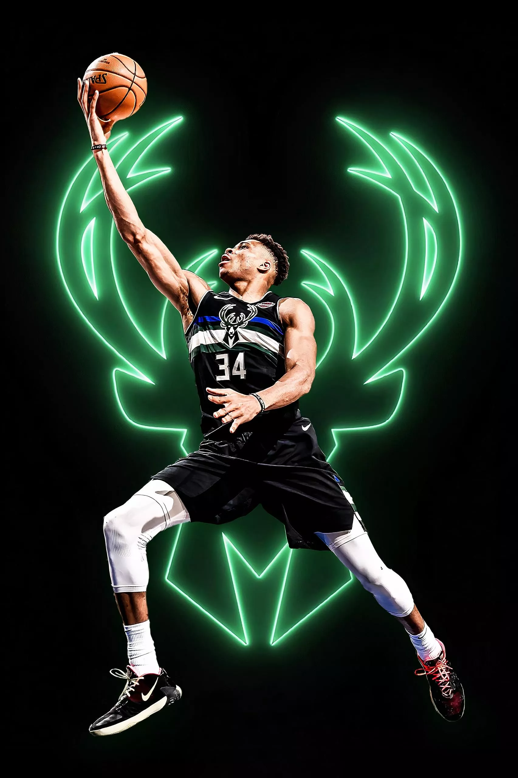 Giannis Antetokounmpo Basketball Stars