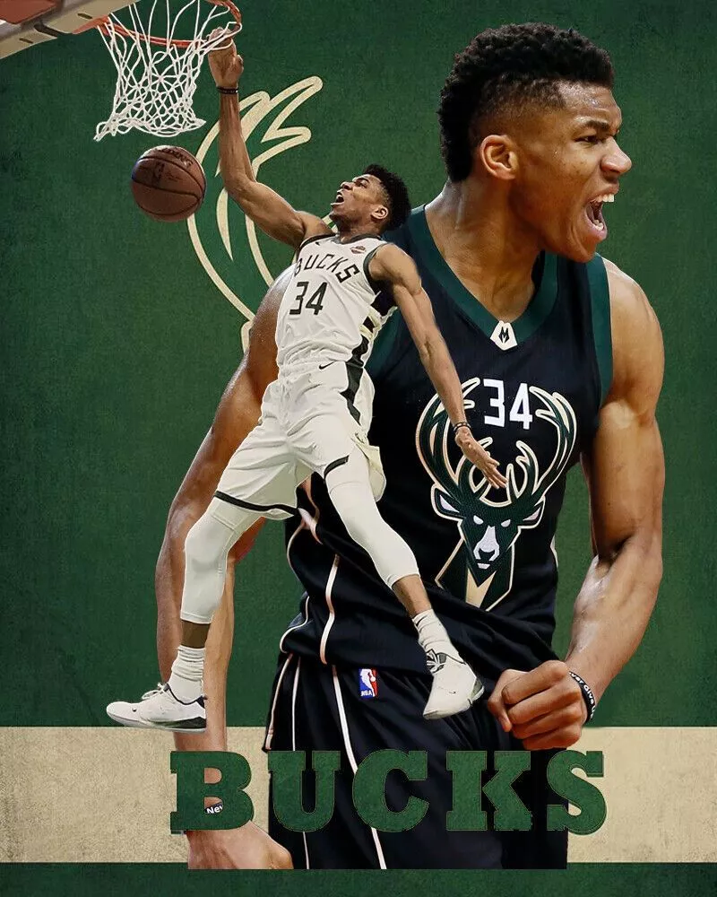 Milwaukee Bucks Lithograph print